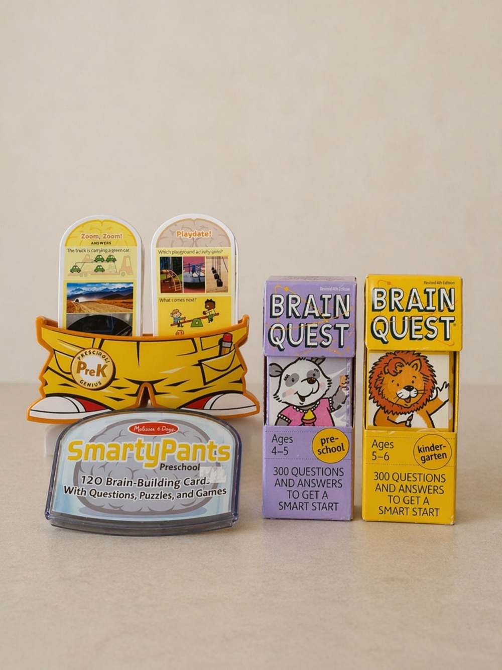 Melissa & Doug Smarty Pants & Brain Quest Card Set